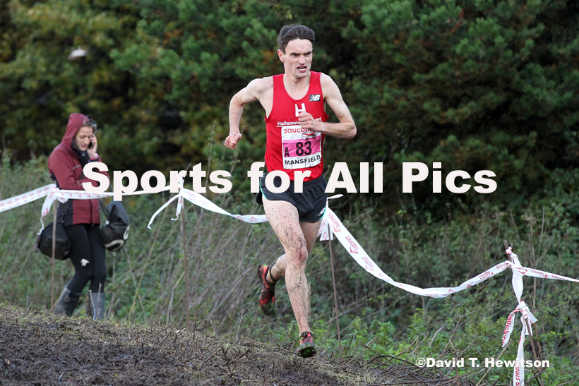 Senior men, National Cross Country Relay Champs., Berry Hill Park, Mansfield.  Photo: David T. Hewitson/Sports for All Pics